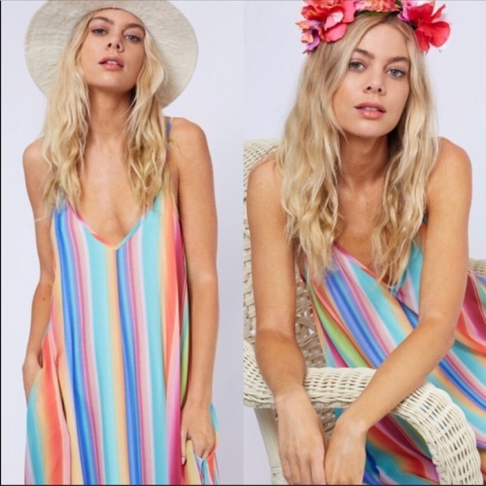 🌼Boho Rainbow Maxi🌸 - Picture 2 of 4